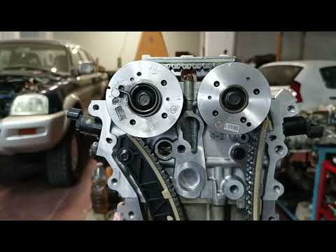 Видео: Kia Hyundai 1.4 метки грм timing belt