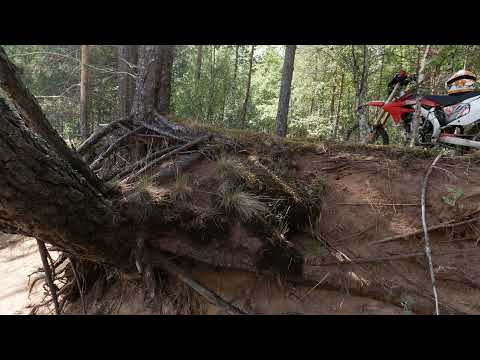 Видео: forsage 450 . Одиночное эндуро приключение.