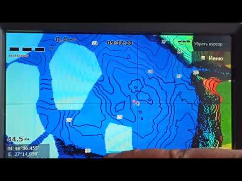 Видео: Карта глубин.Днестрвское водохранилище.отчет за 2020г.