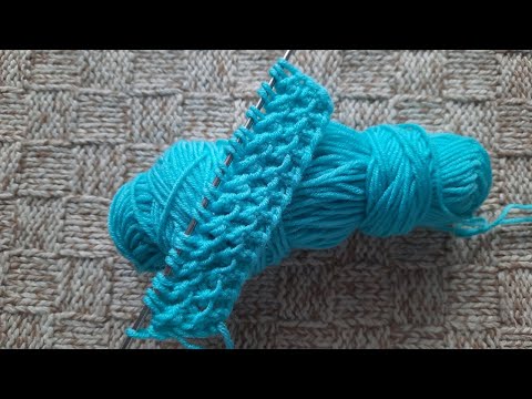 Видео: Всего два ряда! Замечательный  и легкий универсальный узор.