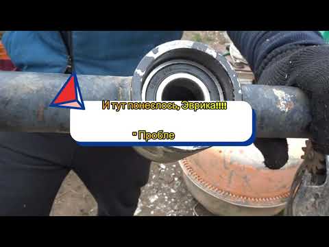 Видео: смогу ли починить бетономешалку? JFC-180A Китай