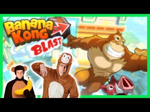 Видео: BANANA KONG BLAST - раннер про обезьяну для Андроид и iOS