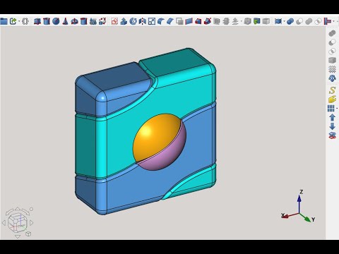 Видео: FreeCAD.#141. Marble Cast. Отличная головоломка и пример для 3D- Моделирования