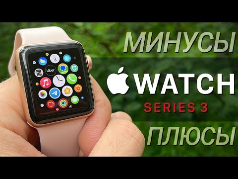 Видео: Apple Watch Series 3: ПЛЮСЫ и МИНУСЫ,  обзор и ОПЫТ ИСПОЛЬЗОВАНИЯ