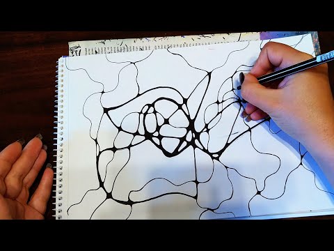 Видео: НЕЙРОГРАФИКА - Наглядный Пример Нейрографического Рисунка (Мой Опыт)