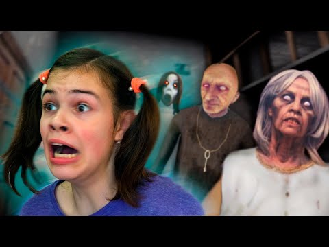 Видео: Гренни и Грендпа против сестер: самые страшные моменты 2