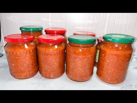 Видео: Сәбізден икра.Икра из моркови на зиму.Икра