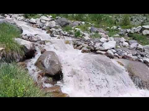 Видео: Водопад Терскол.  Лето 2021