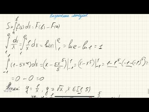 Видео: Визначений інтеграл, площа криволінійної трапеції під графіком функції