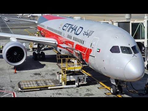 Видео: Boeing 787-9 а/к Etihad Airways | Рейс Йоханнесбург — Абу-Даби