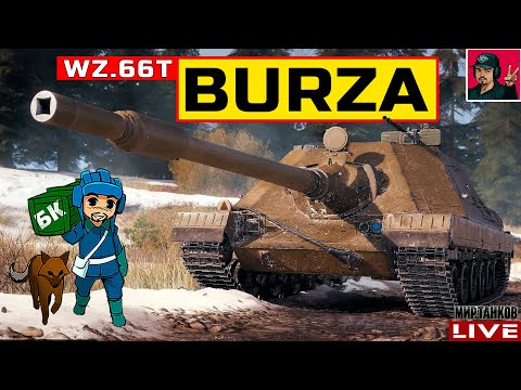 Видео: 🔥 WZ.66T Burza - ПОЛЬСКИЙ ИСТРЕБИТЕЛЬ ТАНКОВ 😂 Мир Танков