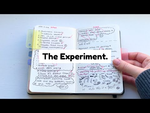 Видео: Этот карманный блокнот спас мой мозг.