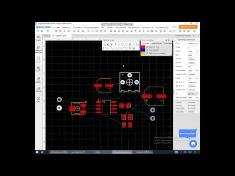 Видео: Как сделать плату для монтажа на производстве в EasyEDA