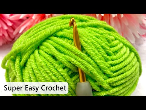 Видео: УДИВИТЕЛЬНО красивое вязание крючком для начинающих! Симпатичный и простой узор крючком для пледа