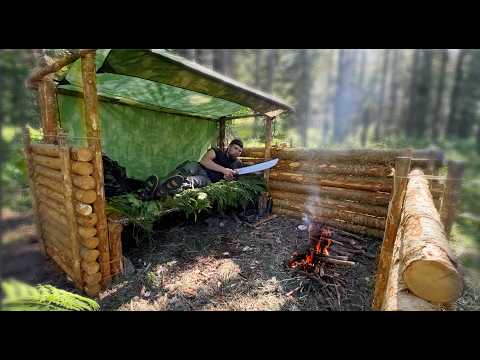 Видео: Секреты Выживания: 24 Часа в Лесу. Как Построить Укрытие Без Гвоздей — Только Узлы