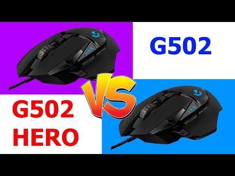 Видео: G502 VS G502HERO в чем разница? Раньше было лучше!