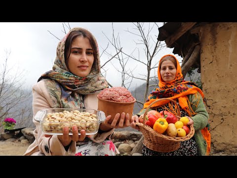 Видео: ИРАН! Кебаб в плове со вкусом фисташек и шафрана по-деревенски ♧ Влог Сельских Рецептов