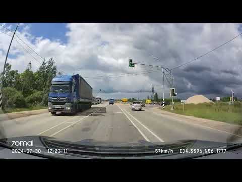 Видео: Driving in Tver region: Зубцов - Торопец 30/07/2024 (timelapse 4x)