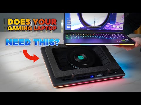 Видео: Повышает ли кулер для ноутбука температуру игрового ноутбука? Llano V12