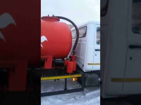 Видео: Газон 3307 ассенизатор