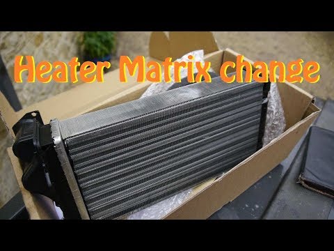 Видео: КАК: Замена матрицы отопителя | Peugeot 206