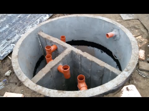 Видео: Очистные сооружения частного дома. Канализация, которая не требует обслуживания.