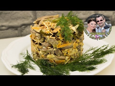 Видео: Как приготовить язык говяжий, и 2 вкуснейших салата с ним  Один  салат в Азиатском стиле и в Русском