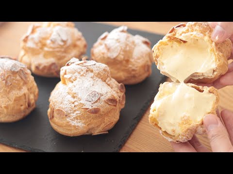 Видео: Слойки со сливками｜HidaMari Cooking