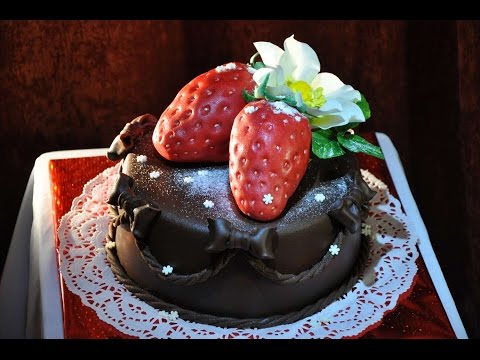 Видео: Шоколадная мастика домашнего приготовления (Chocolate paste)
