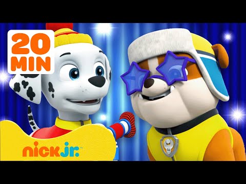 Видео: Щенячий патруль | 20 минут шоу талантов Щенячьего патруля! | Nick Jr. Cyrillic