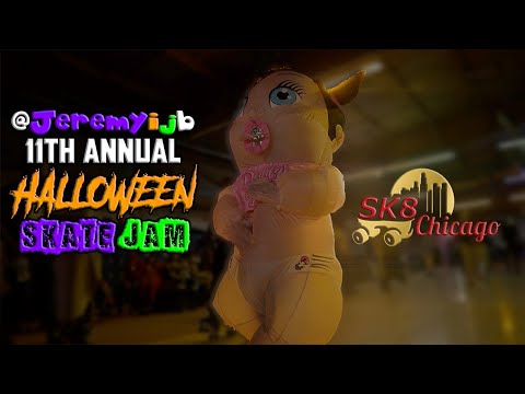 Видео: Jeremyijb 11-й ежегодный Halloween Skate Jam | 2020