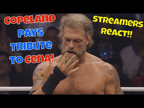 Видео: Реакция стримеров! Адам Коупленд отдаёт дань уважения Джону Сине! #wwe #aew #рестлинг