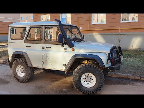 Видео: Установка Шноркеля УАЗ,Бампер задний силовой