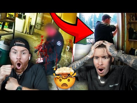 Видео: Близнецы реагируют на то, как добрые самаритяне спасают жизнь полицейским (активный шутер)