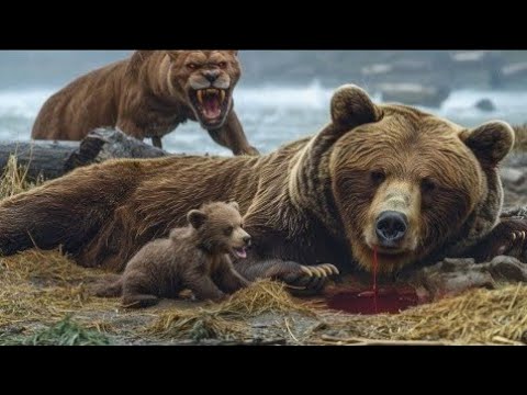 Видео: Аю анасынан айрылып, жыртқыштардың қоршауында, бір өзі қалады, өзі ең күшті екенін дәлелдеуі Керек