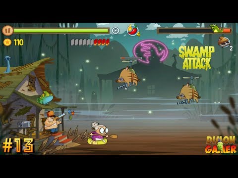 Видео: Прохождение игры Swamp Attack (Android) #13 (Режим Испытаний)