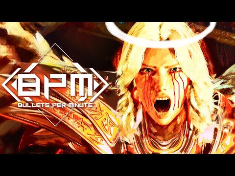 Видео: КРОВЬ ИЗ ГЛАЗ | ОБЗОР НА РИТМИЧНЫЙ ШУТЕР BPM: BULLETS PER MINUTE