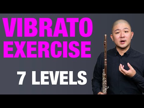 Видео: Учебное пособие по флейтовому вибрато — упражнения 7 уровней