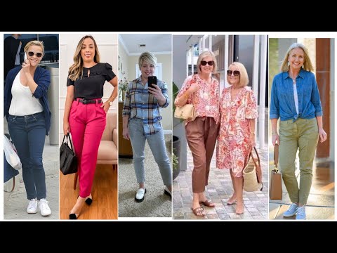 Видео: Натуральные образы для женщин старше 50, 60, 70 лет | Летняя мода 2025 для женщин #womenoutfitsideas