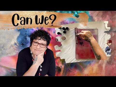 Видео: Изучаем гелиевую печать с использованием динамических пигментов: распаковываем Lindy's Gang