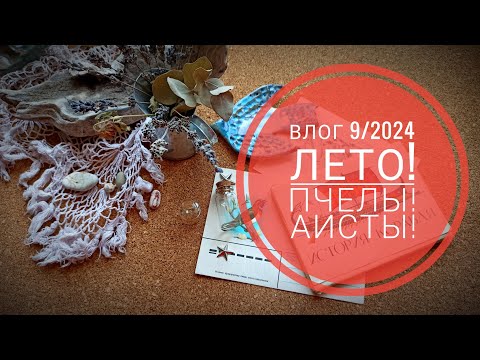 Видео: Влог 9/2024 лето! пчелы! аисты! покупки за время навигации))) #скрапбукинг