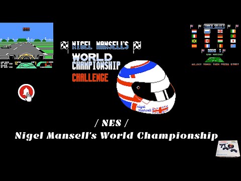 Видео: РЕТРО ВЕЧЕРА / NES / ИГРА ИЗ ДЕТСТВА / Nigel Mansell's World Championship