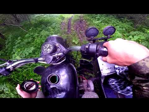Видео: Мотоцикл Урал и Планета 4 По бездорожью Кто сильнее