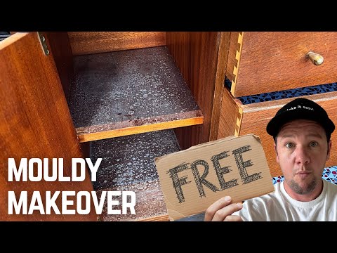 Видео: БЕСПЛАТНАЯ реставрация мебели из магазина Facebook Marketplace. УДАЛЕНИЕ ПЛЕСНЕВИЩИ.