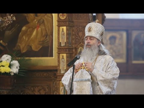 Видео: Проповедь митр. Арсения на Вознесение Господне 28.5.20 г.