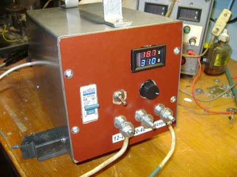 Видео: Проще не бывает!  Регулируемое Пуско зарядное устройство   The elementary charger adjusted by Pusko