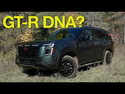 Видео: Nissan Armada PRO-4X 2025 года: когда 516 Н·м встречаются с физикой