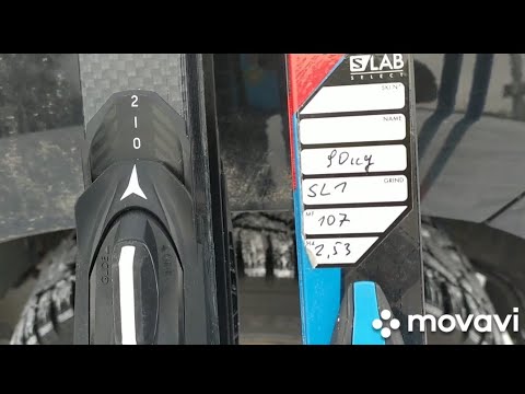 Видео: Тесты жесткости морозных пар на тренировке. Атомик или Саломон....