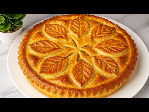 Видео: Боже мой, очень вкусный яблочный пирог !!Вы очарованы с первого взгляда !!!