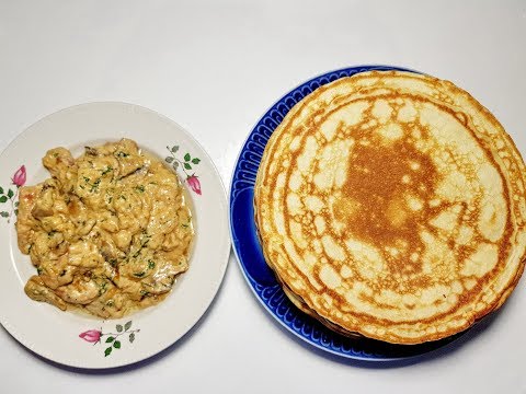 Видео: Белорусские блины с мочанкой. Вкусно!